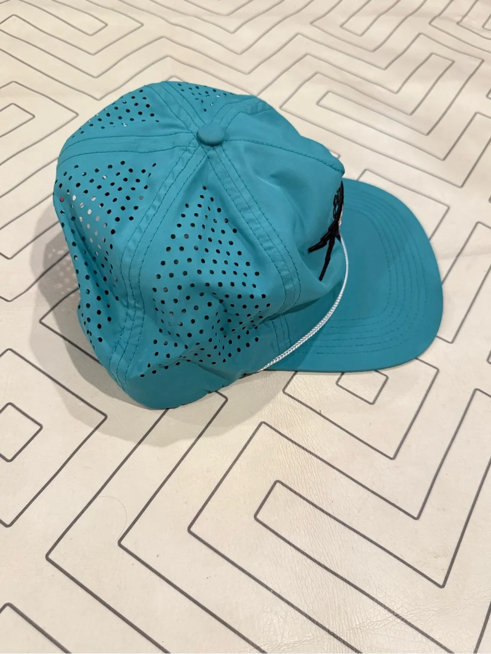 Staunch Turquoise Pinchin Tail SnapBack Hat